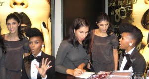 With beauty blogger Henna from Canadianbeauty.com and Janelle Monae