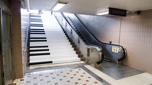 Piano Stairs