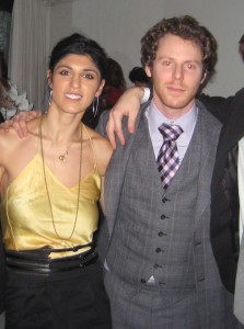 Photographed with Sean Parker