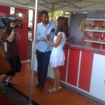 Brooke Burke Extra Interviewing Brooke Burke