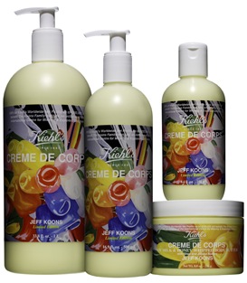 Kiehl's and Jeff Koons Limited Edition Creme de Crops Collection