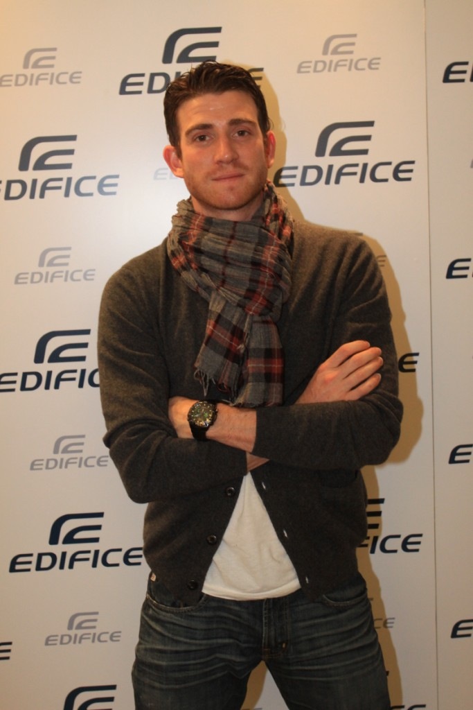 Bryan Greenberg Casio Edifice black label launch party