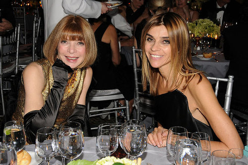 Anna Wintour and Carine Roltfeld