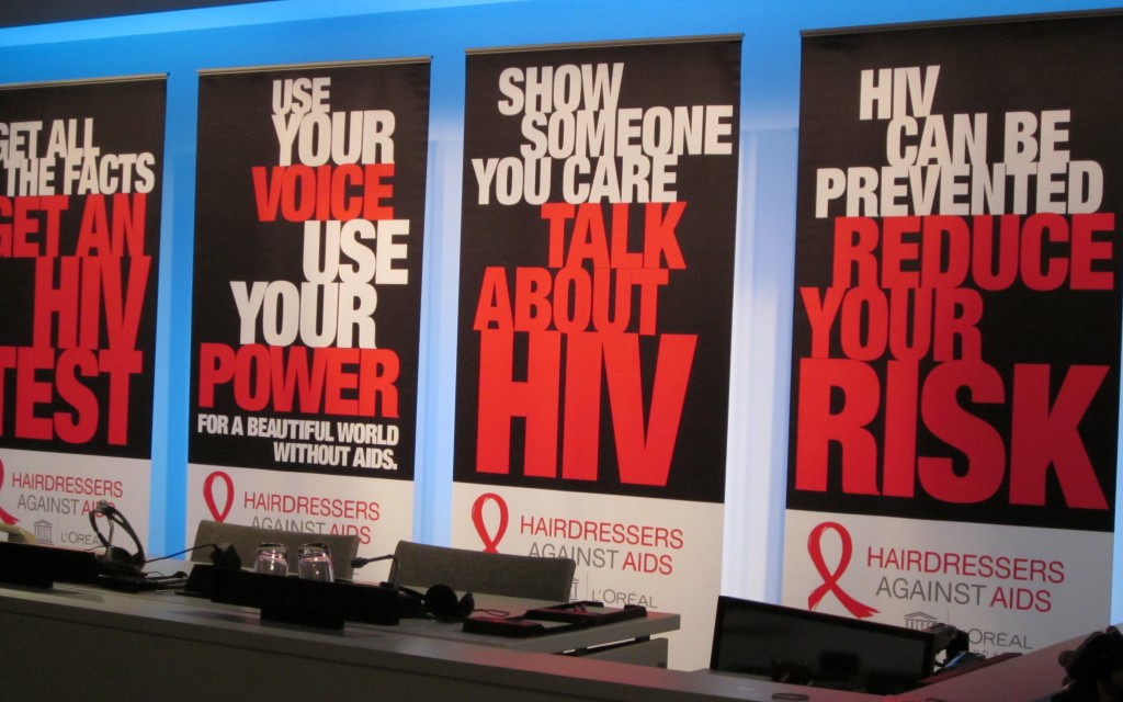 Hairdressers against Aids