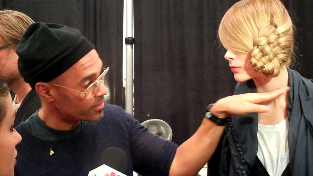 Backstage at Alexandre Herchcovitch: Fall 2011 Collection with Rolando Beauchamp for Bumble and Bumble
