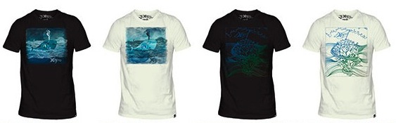 Brandon Boyd for Hurley limited edition tee shirt line to benefit H.O.P.E