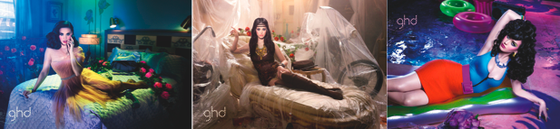 Katy Perry for ghd. Stylist Johnny Wujek, Photographed by David La Chapelle