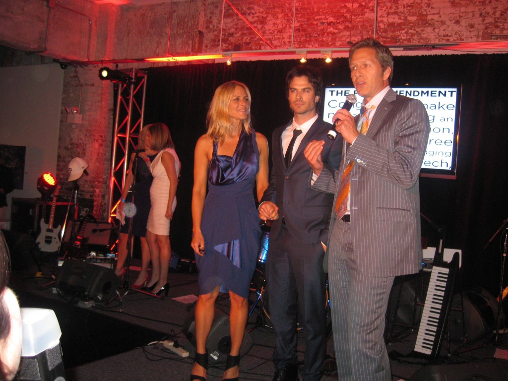 Mario Bello and Ian Somerhalder