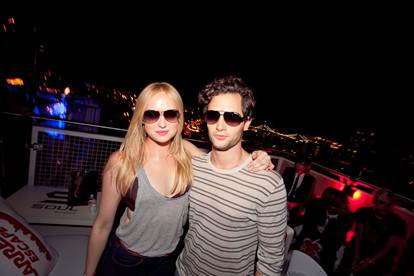 Gossip Girl's Kaylee DeFer and Penn Badgley