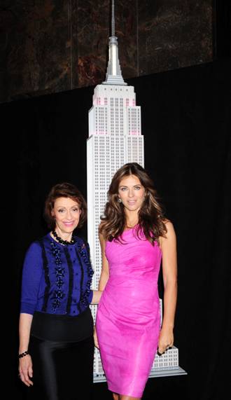Evelyn Lauder, Elizabeth Hurley