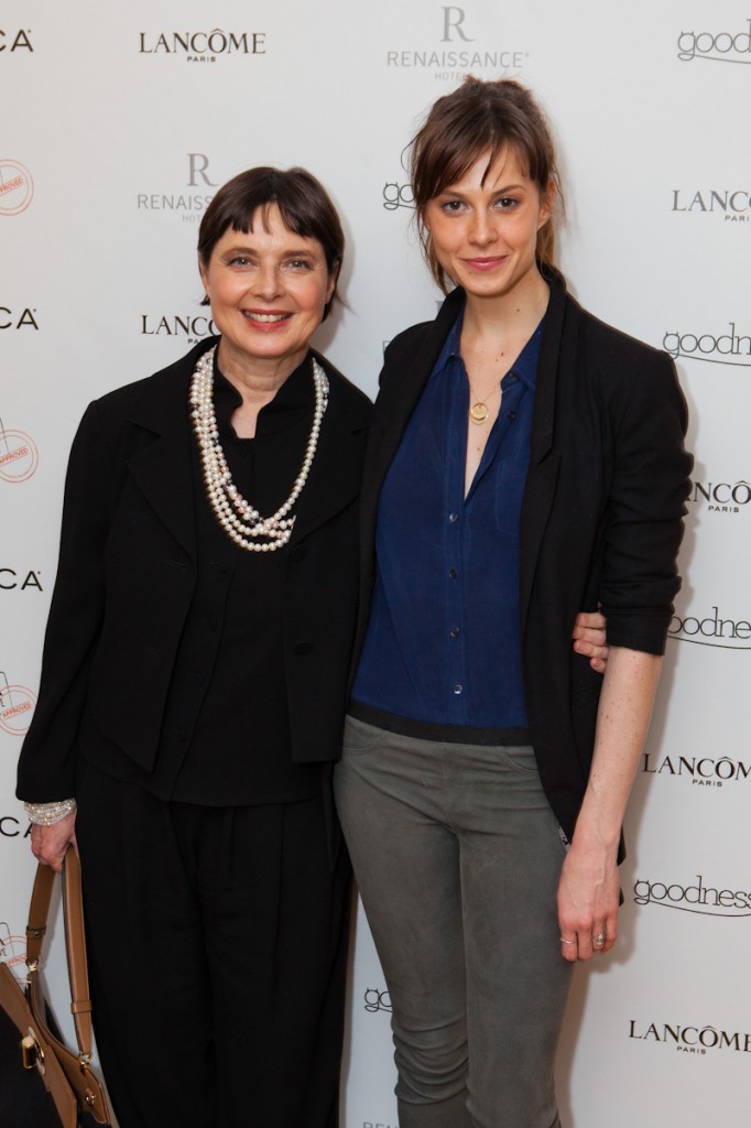 Isabella Rossellini and Elettra Wiedemann