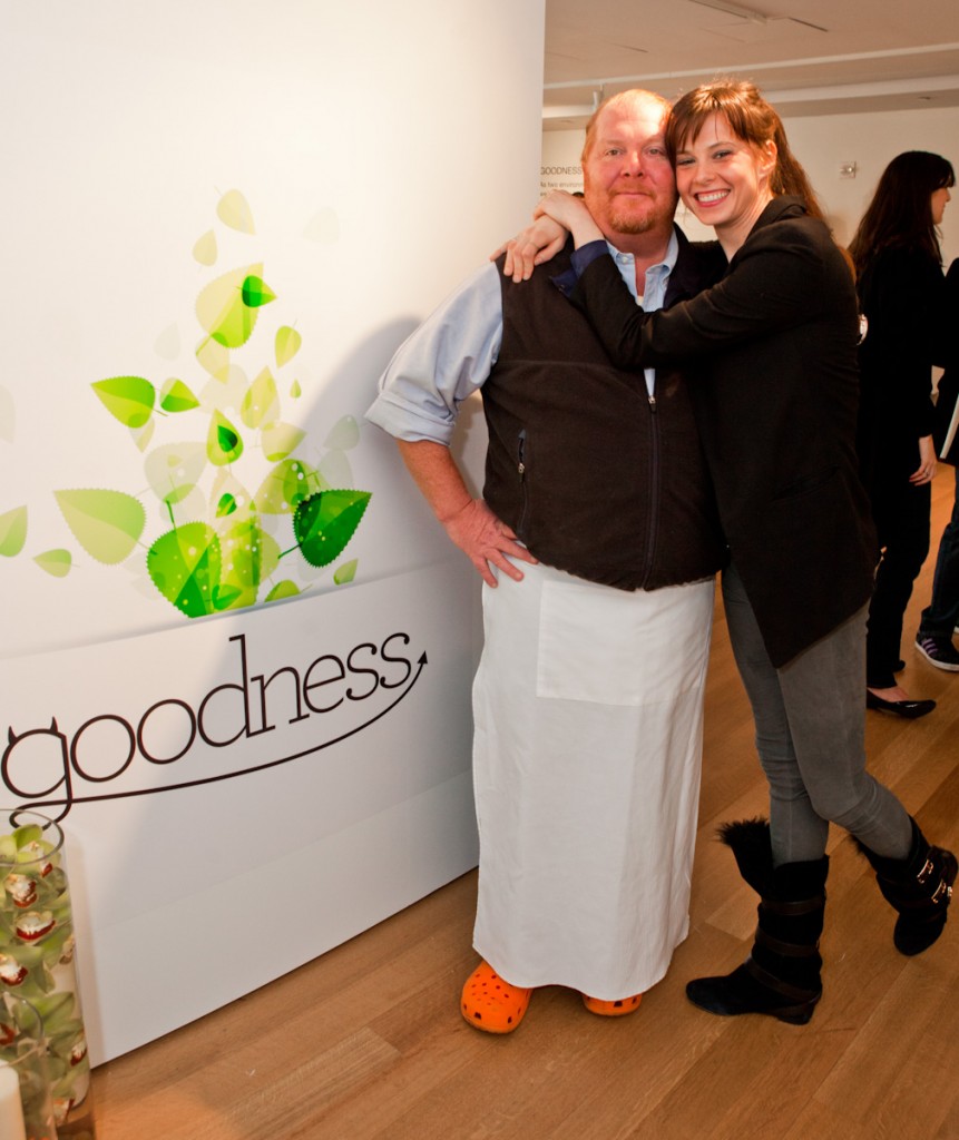 Mario Batali and Elettra Wiedemann