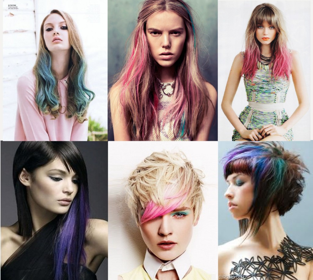 {disclaimer ~ these are just awesome examples of trends with color.  These are not done with Rita Hazan spray.}